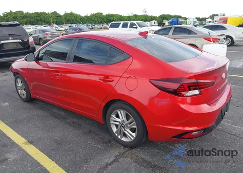 2020 Hyundai Elantra Sel z USA, uszkodzony, nr VIN 5NPD84LF2LH574401